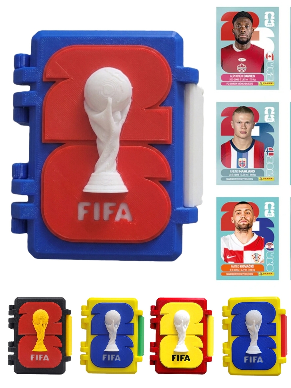 2026 FIFA World Cup Stickers Box Album Panini - 3D Printed - Custom Color